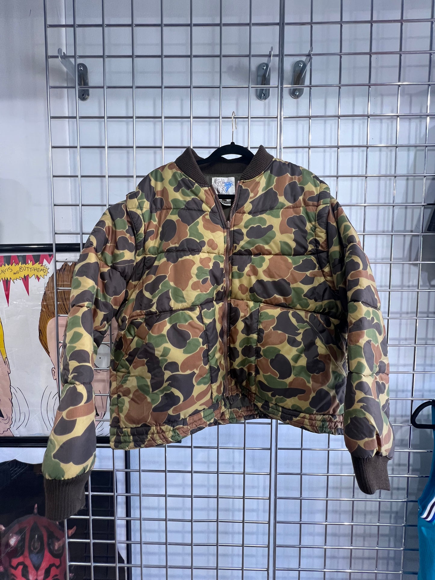 Vintage Trophy Club Camo Jacket