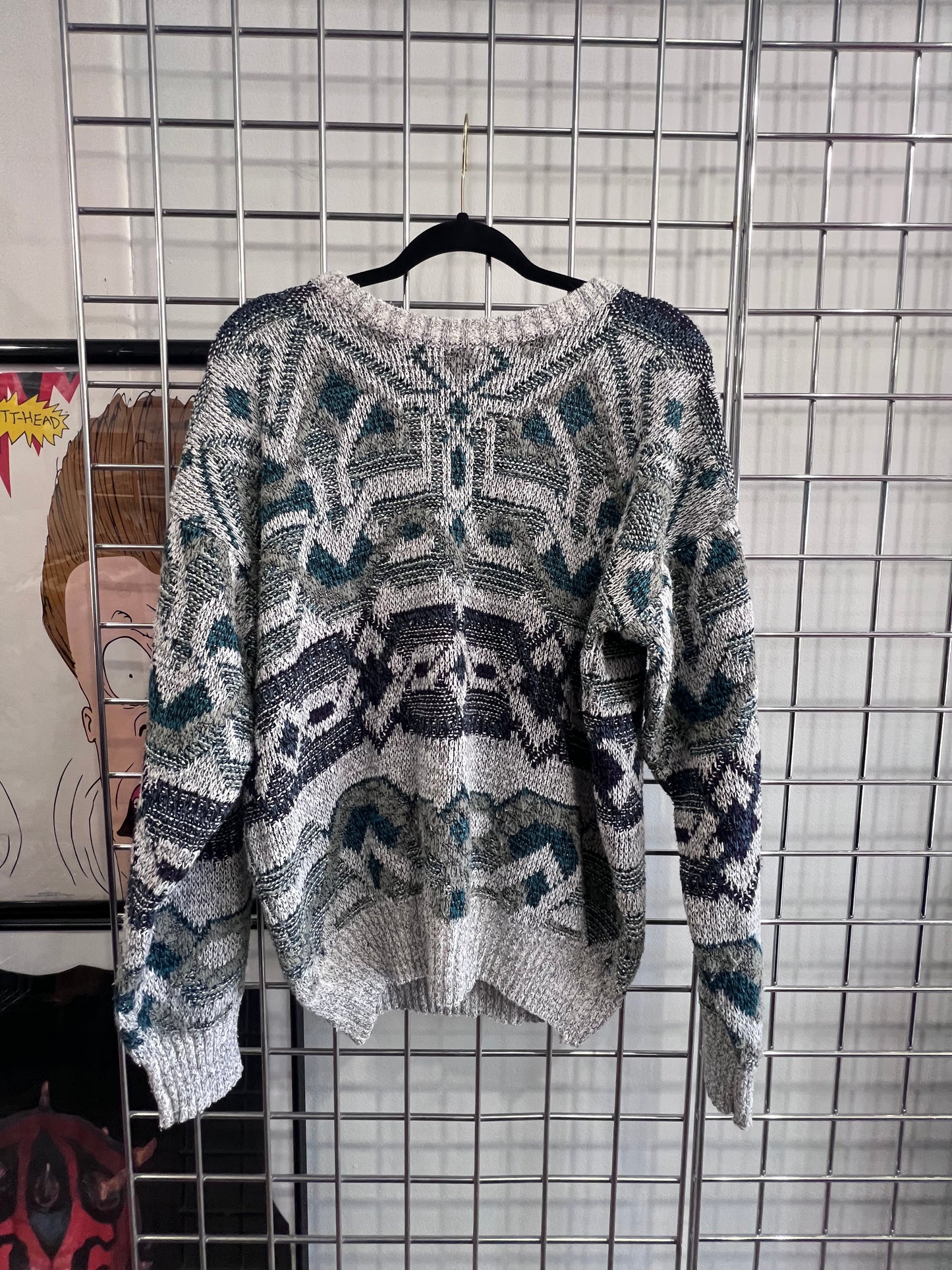 Vintage Method Knitted Sweater Large