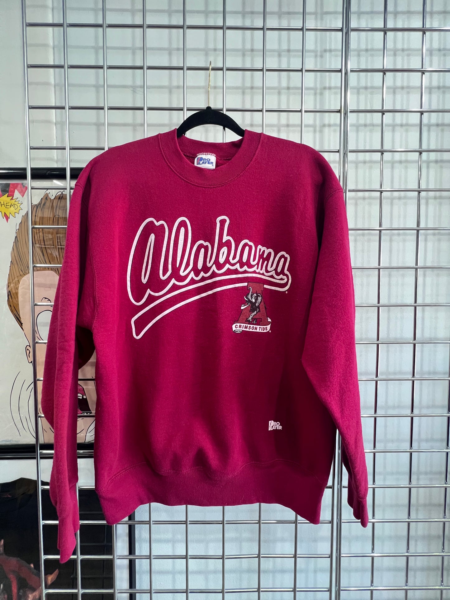 Vintage Pro Player Alabama Crimson Tide Sweater