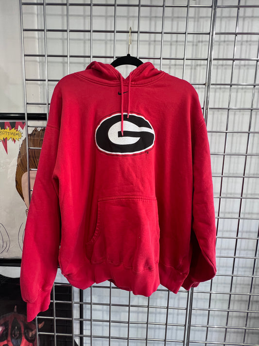 Vintage Nike Georgia Hoodie XL