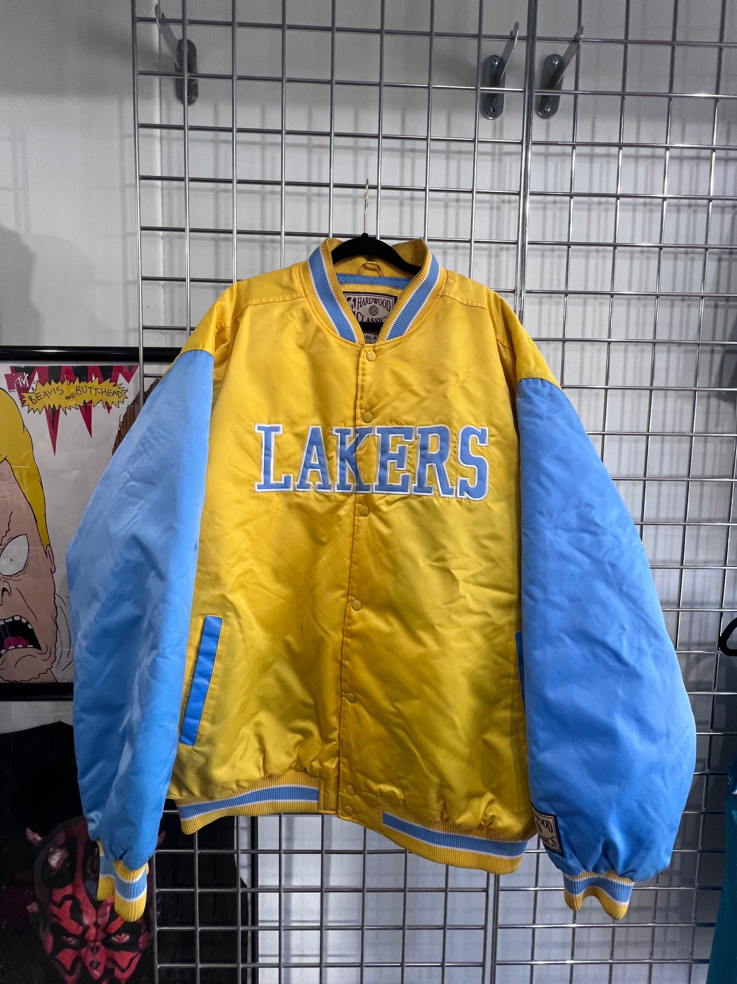 Y2K Hardwood Classics Minneapolis Lakers Jacket XXXL