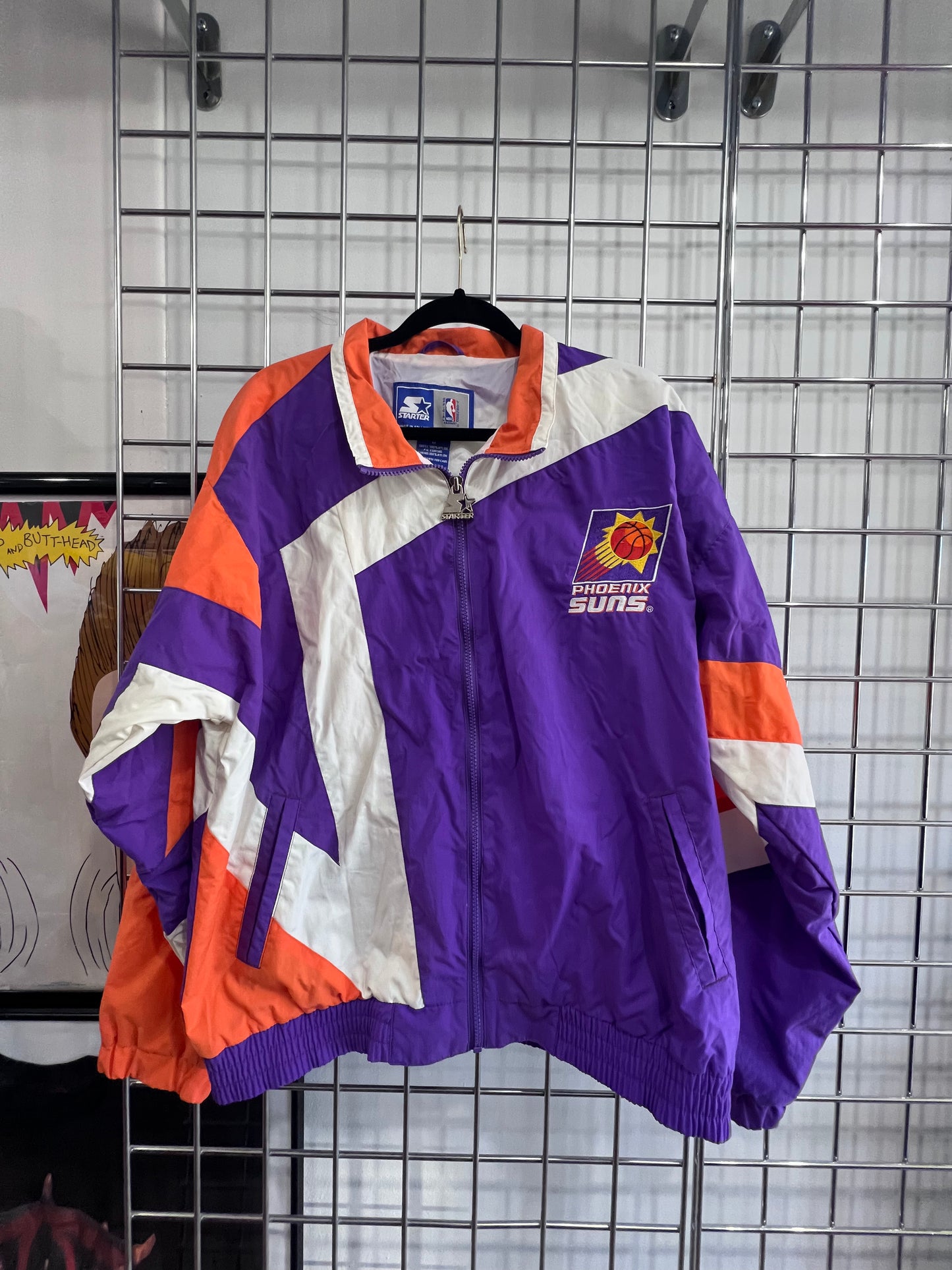 90s Starter Phoenix Suns Windbreaker Jacket Medium