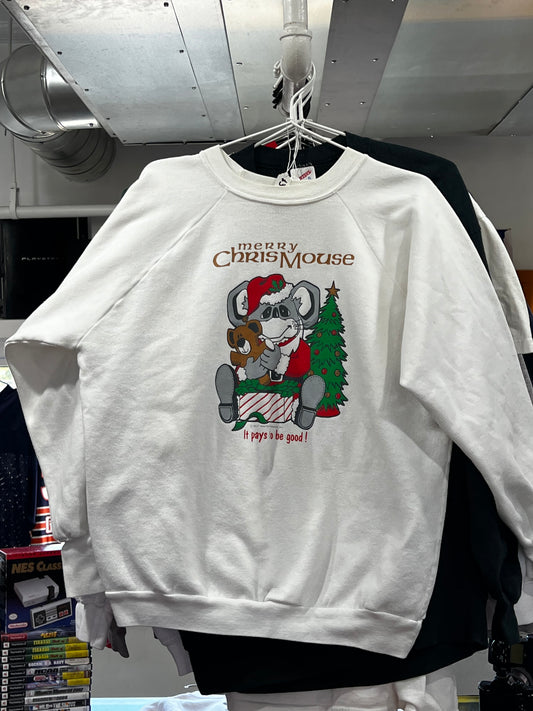 Suéter XL con el lema "Vale la pena ser bueno" de ChristMouse de 1987