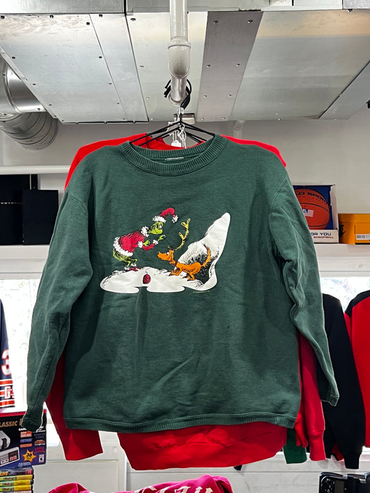 1994 Dr Seuss The Grinch Sweater Medium