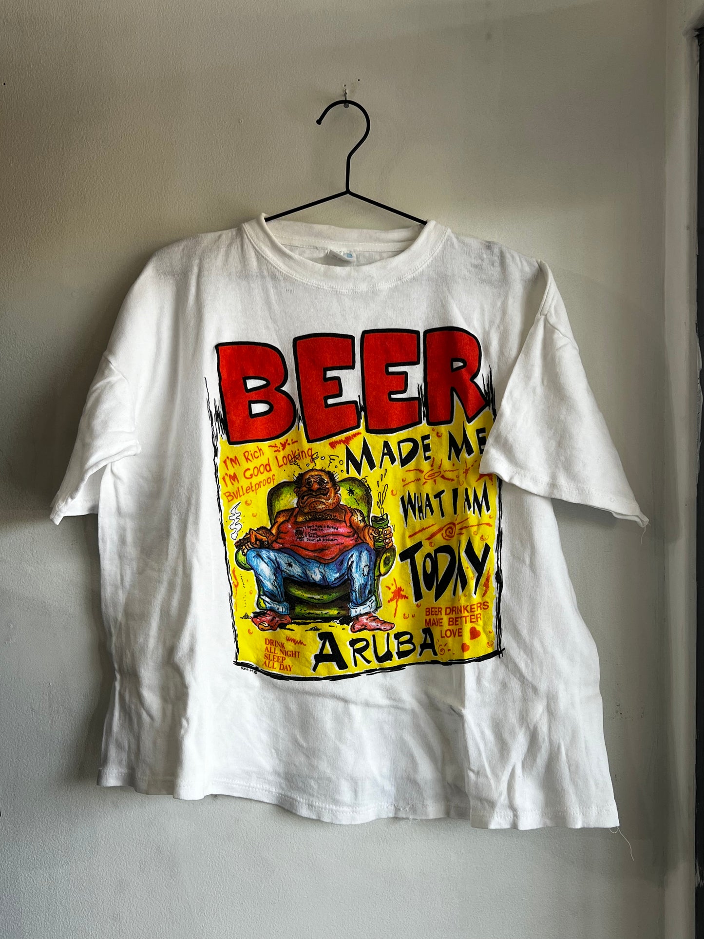 Vintage BEER Shirt XL