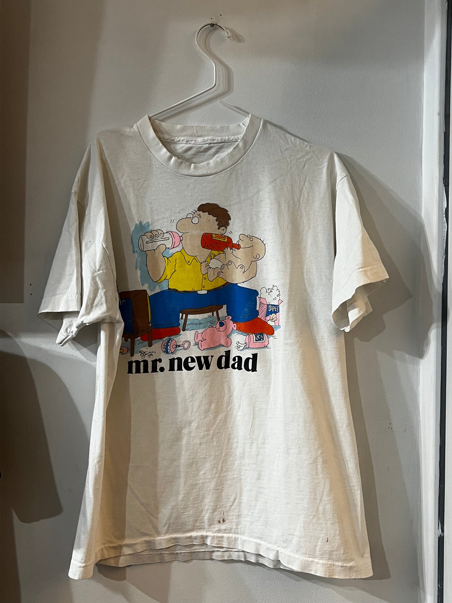 Camisa grande de Mr. New Dad de 1989