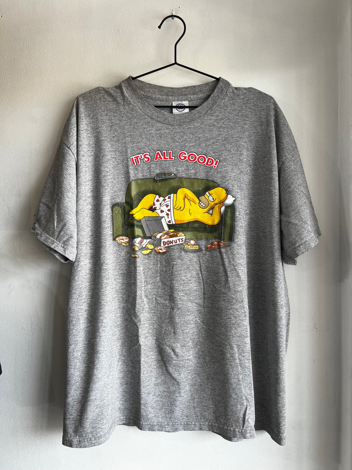 Camiseta de Homer de Los Simpsons ¡Todo está bien!