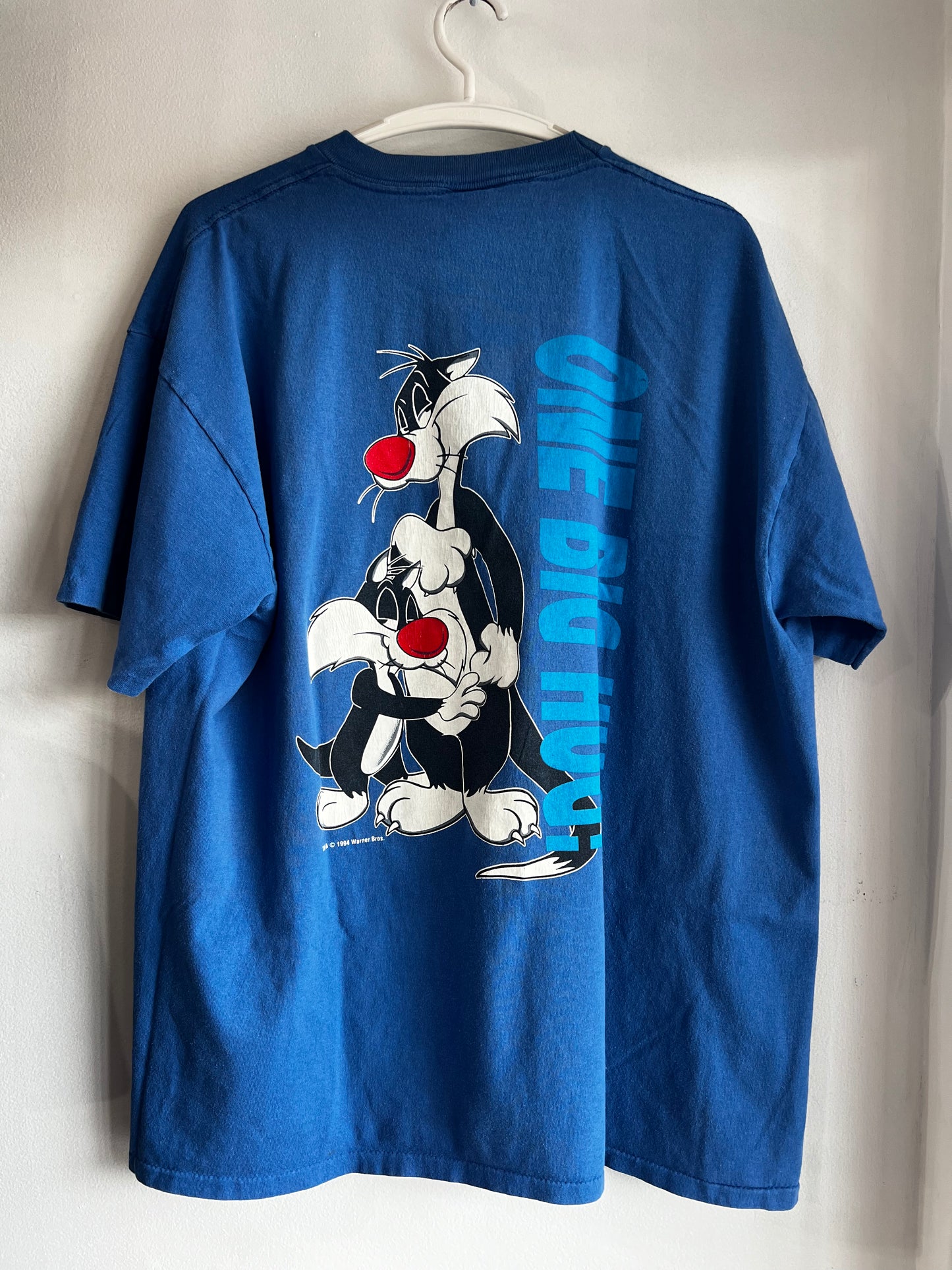 Camiseta de Sylvester con el abrazo del papá, 1994