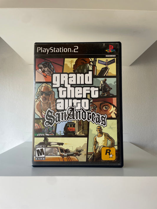 Grand Theft Auto San Andreas Playstation 2