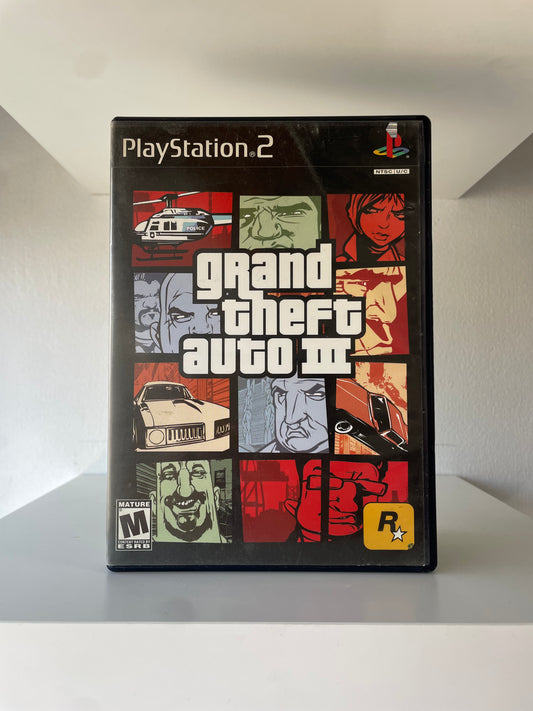 Grand Theft Auto III Playstation 2