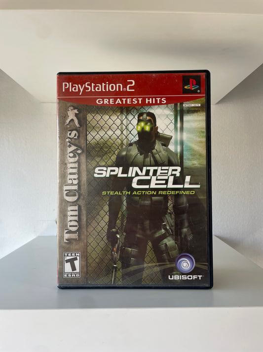 Tom Clancy’s Sprinter Cell Stealth Action Redefined Playstation 2