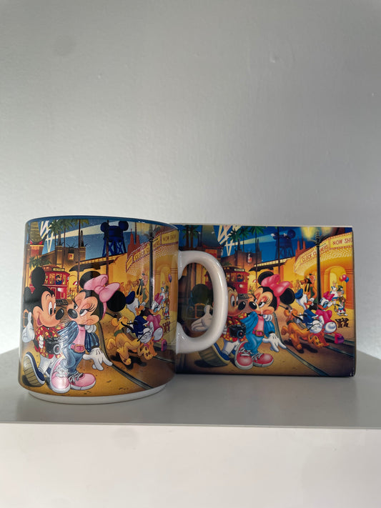 Hollywood Mickey and Minnie Boxed Mug