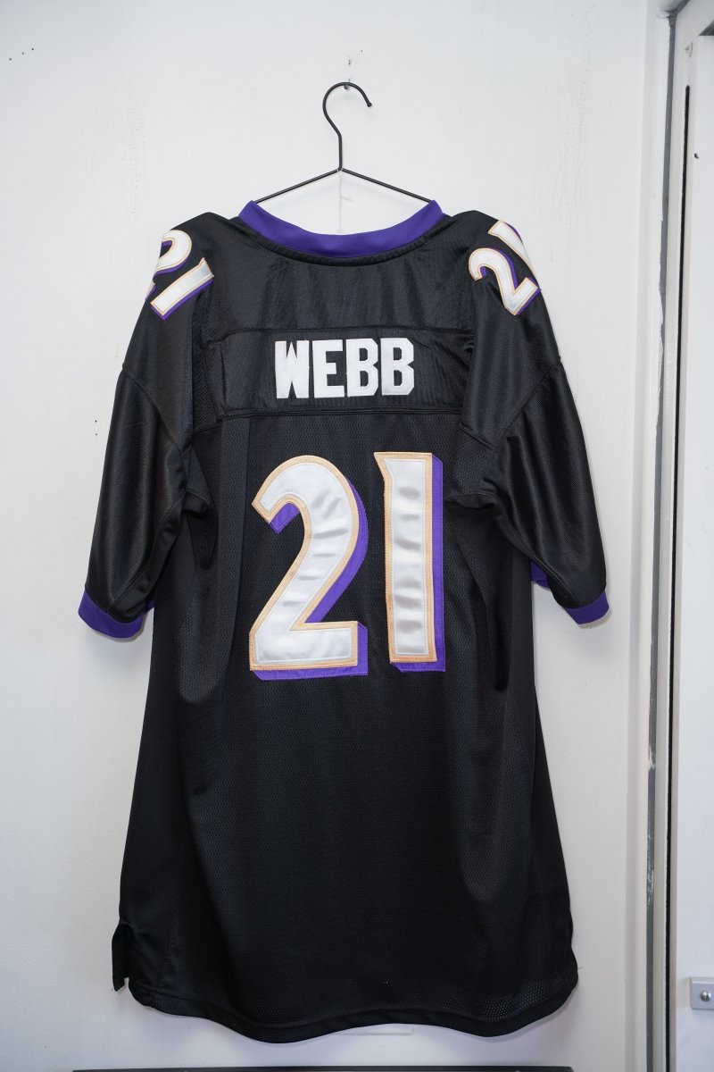 Baltimore Ravens Webb Jersey 56 - Keep It Classic