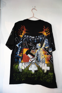 Brockum Metallica Modern Boot black t-shirt size XL with graphic print on front