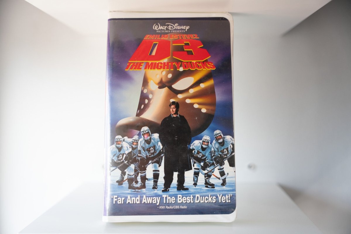 D3 The Mighty Ducks VHS - Keep It Classic