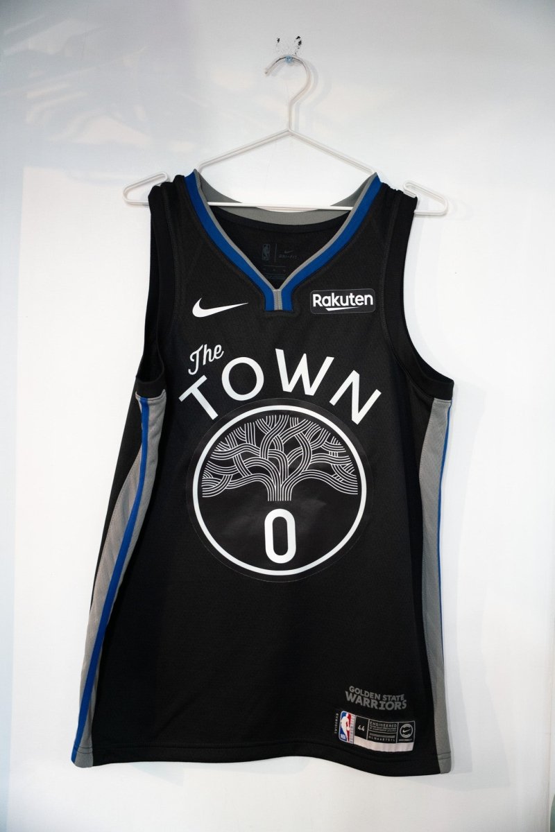 DeAngelo Russell Golden State Warriors 2019 City Edition NBA Authentics Jersey Size 44