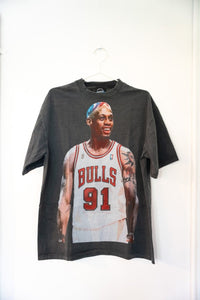 Dennis Rodman Bad As I Wanna Be Single Stitch Modern Boot Shirt Size Large - Keep It Classic