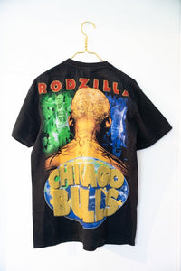 Dennis Rodman Single Stitch Modern Boot Shirt Size Large - additional view - Keep It Classic Las Vegas
