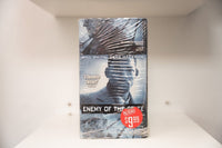 VHS Enemy of the State Will Smith scan lines Gene Hackman ENEMY OF THE STATE text Rolling Stone Dynamite Thriller Bruckheimer Tony Scott Pre-Viewed