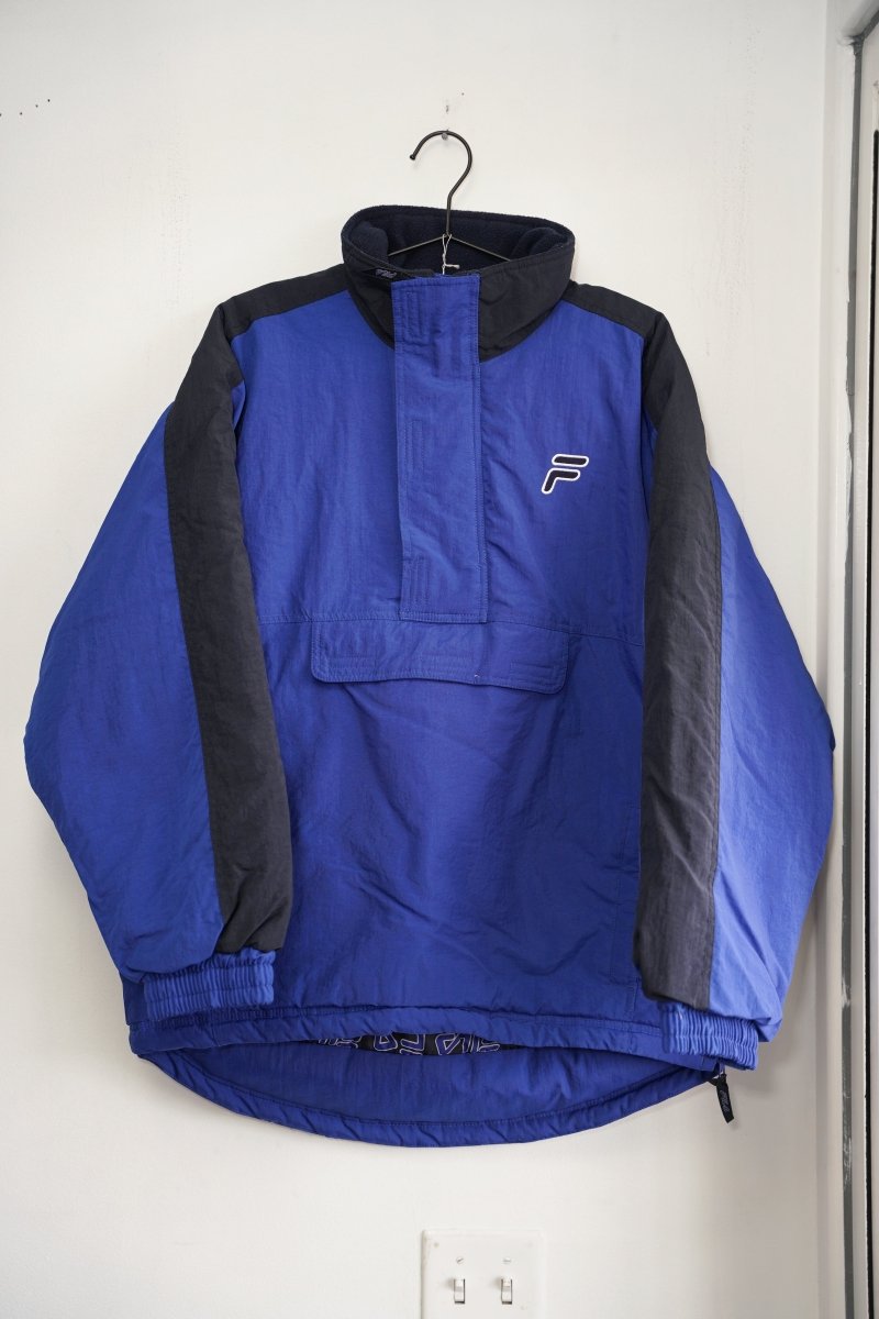 Fila Blue Pull Over Jacket - Keep It Classic