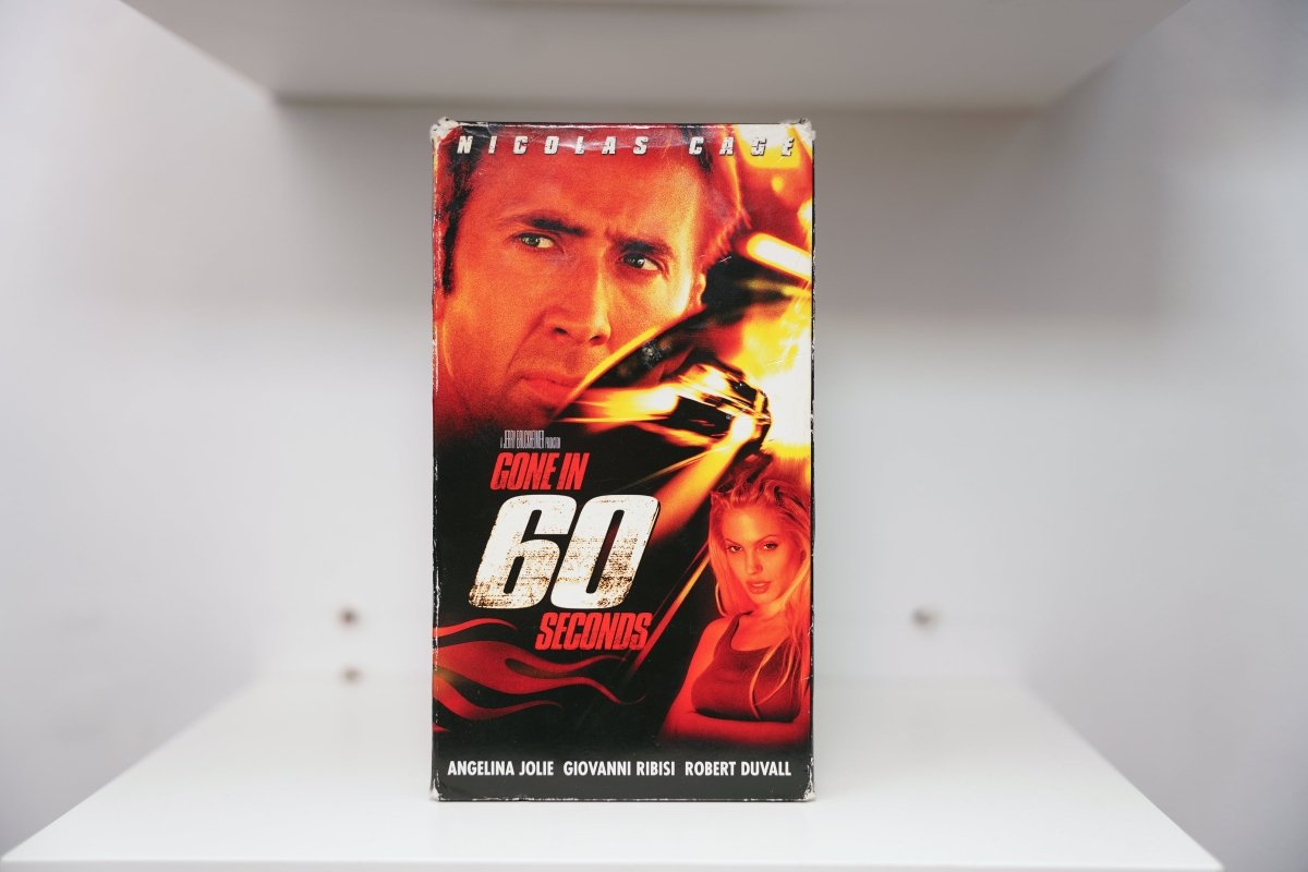 Gone in 60 Seconds VHS - Keep It Classic