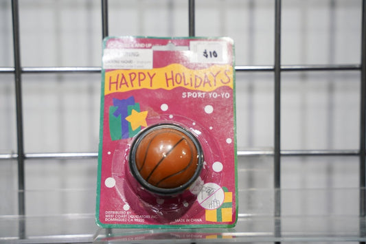 Happy Holiday Basketball Yo - Yo - Keep It Classic