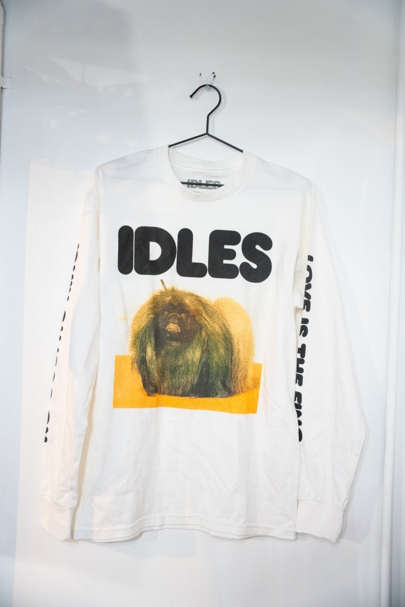 Idles Dog Long Sleeve Shirt Size Medium - Keep It Classic
