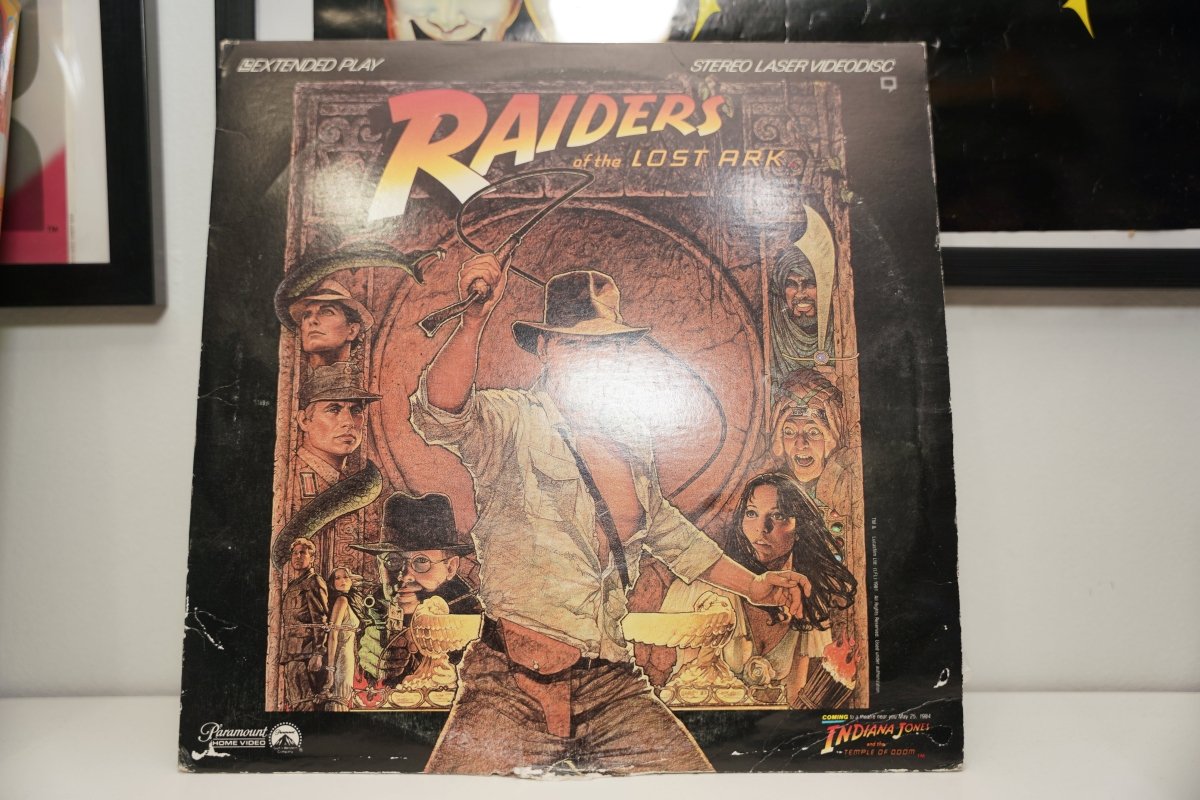 Indiana Jones Raiders of the Lost Ark Laser Disc - Keep It Classic