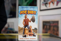 Sony Joe Dirt VHS tape, 2001 comedy film featuring David Spade, with artwork cover visible against neutral background