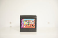 Sega Game Gear Mickey's Ultimate Challenge black cartridge Mickey Mouse green outfit castle checkerboard Ultimate Challenge text Disney Hi Tech Sega