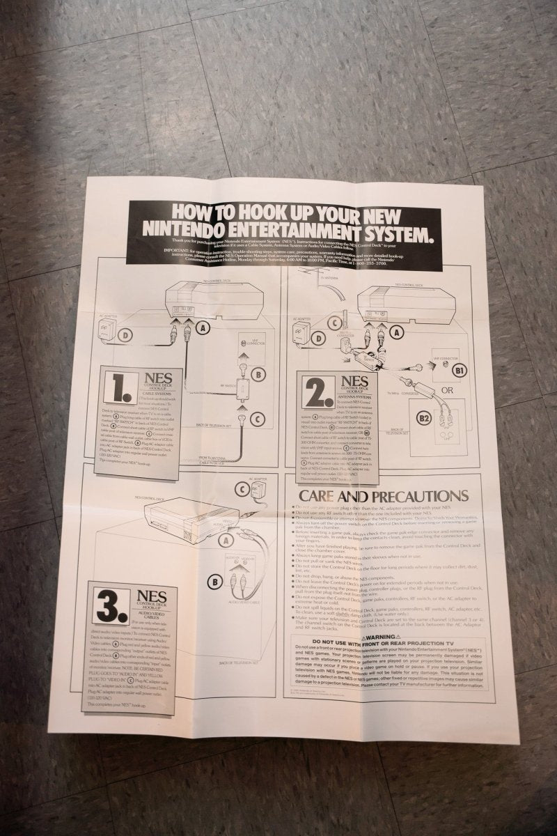 Nintendo NES Action Set Complete In Box - additional view - Keep It Classic Las Vegas