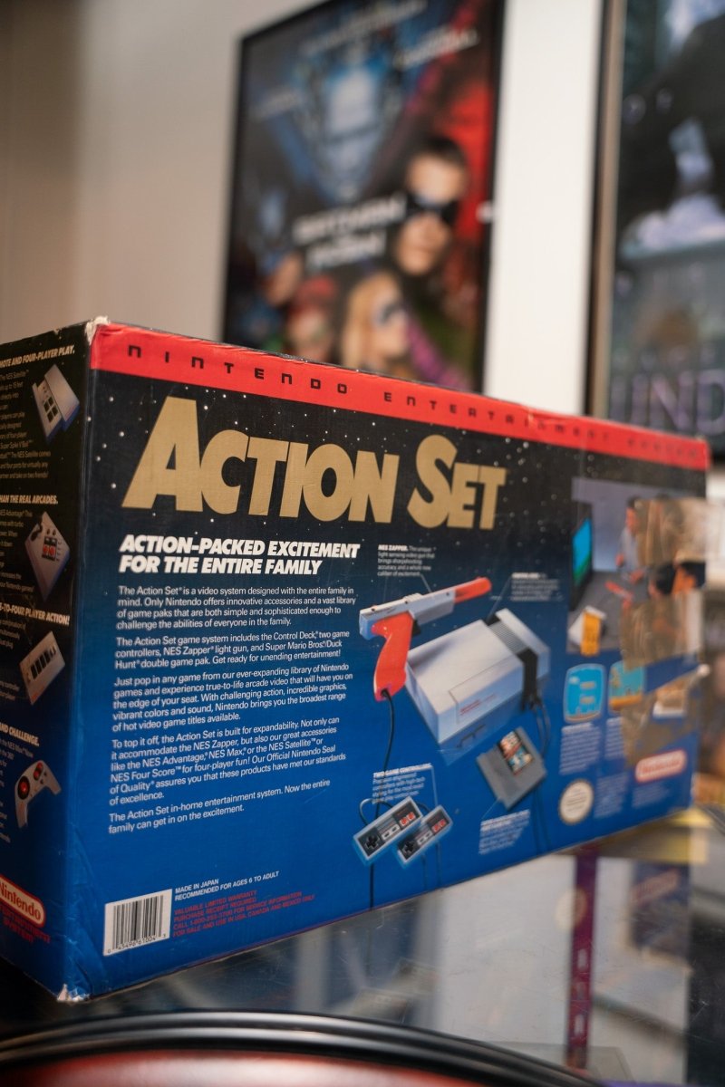 Nintendo NES Action Set Complete In Box - additional view - Keep It Classic Las Vegas