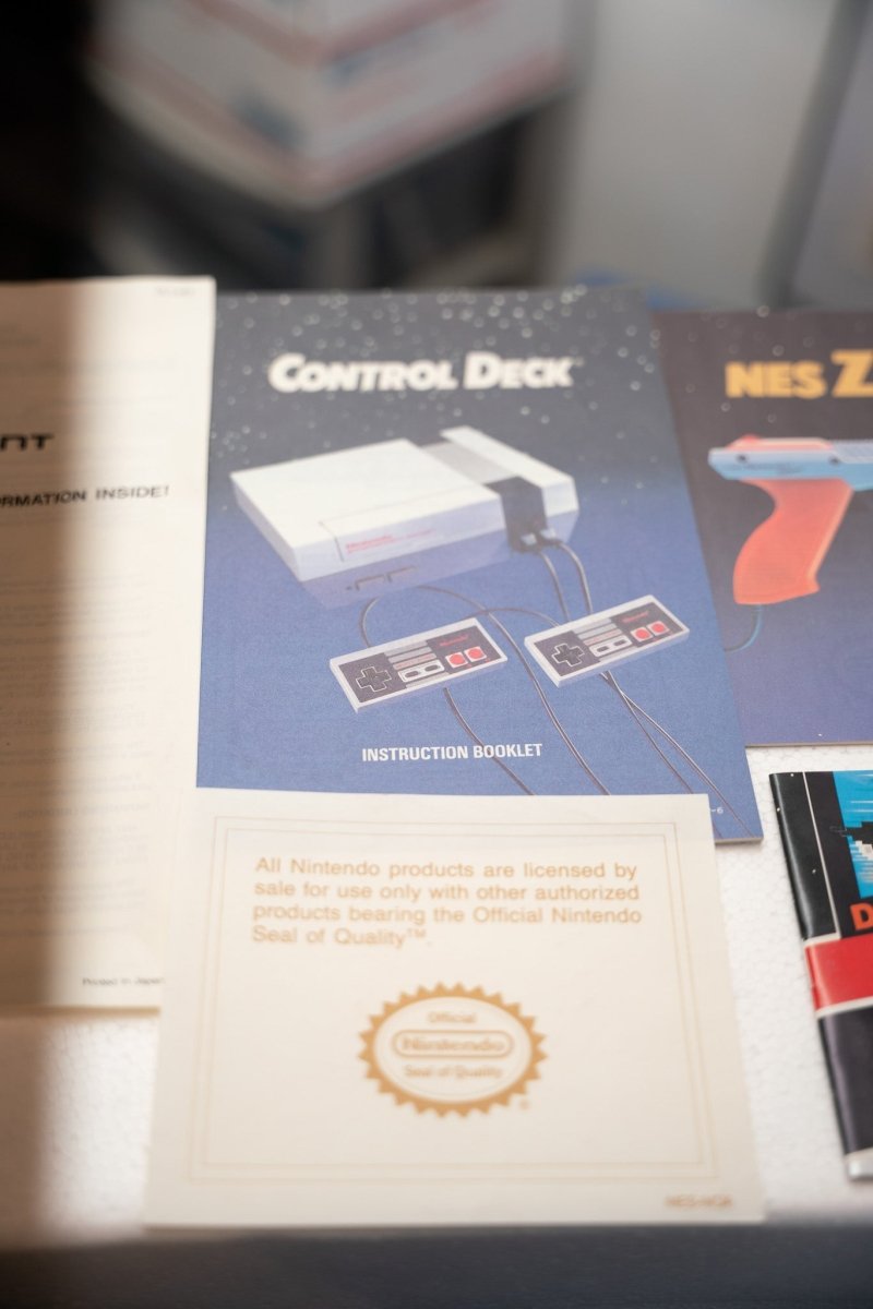 Nintendo NES Action Set Complete In Box - additional view - Keep It Classic Las Vegas