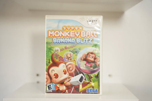 Nintendo Wii Super Monkey Ball Banana Blitz w Manual - Keep It Classic