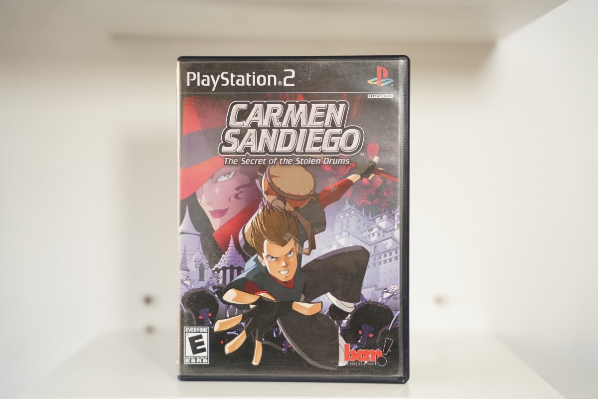 PS2 Carmen Sandiego The Secret of the Stolen Drums w Manual - Keep It Classic