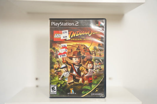 PS2 Lego Indiana Jones The Origianl Adventure w Manual - Keep It Classic