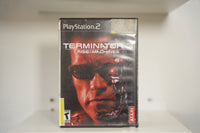 PS2 Terminator 3 Rise of the Machines case half human half endoskeleton face red eye sunglasses TERMINATOR 3 chrome text Atari Teen