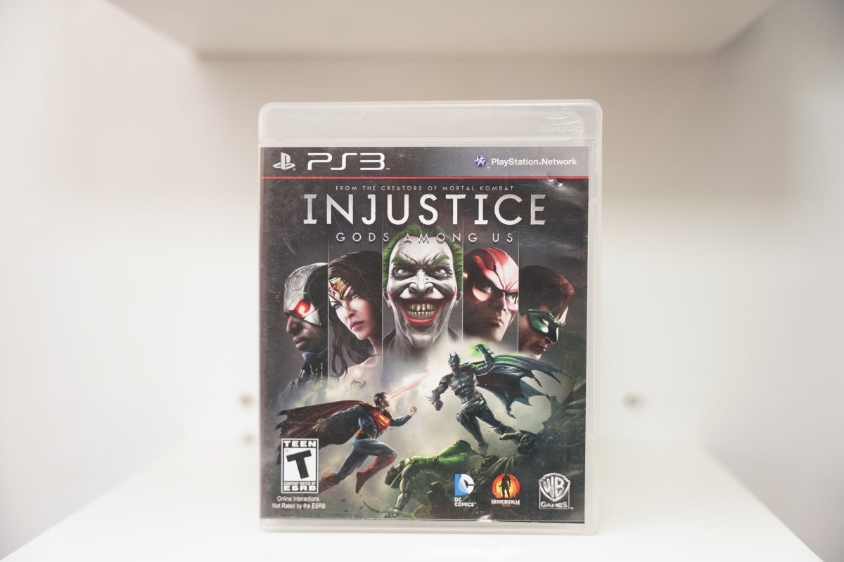 PS3 Injustice Gods Among Us in Box - Keep It Classic