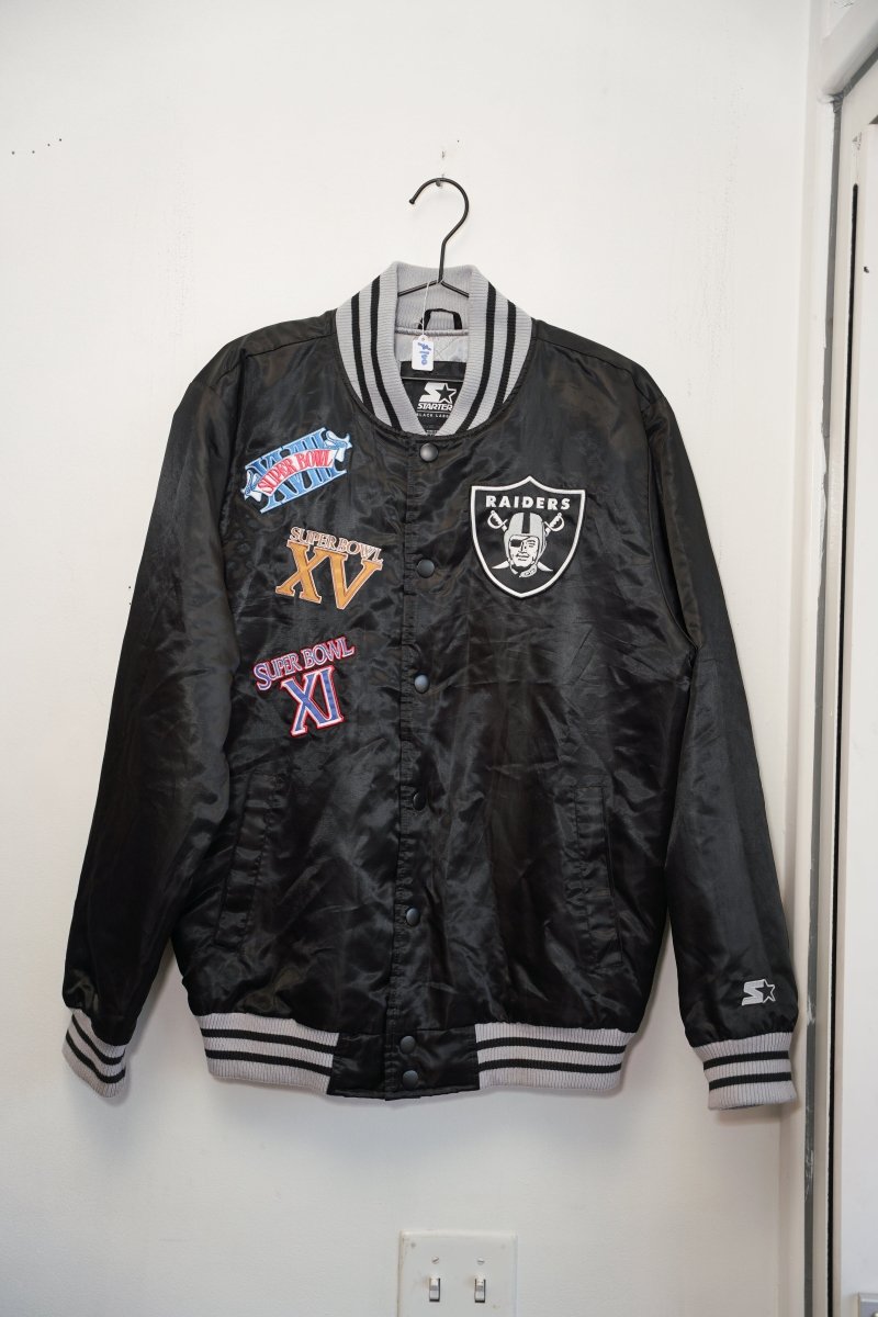 Raiders Starter Black Label Jacket - Keep It Classic