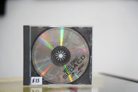 Sega CD Mortal Kombat disc only silver holographic disc in clear jewel case MORTAL KOMBAT SEGA CD text Arena Midway Acclaim