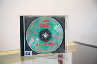 Sega CD Time Gal disc only colorful anime artwork green teal disc in jewel case Time Gal red text Renovation Products Sega CD logo