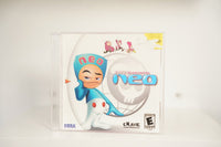 Sega Dreamcast Super Magnetic Neo jewel case blue robot character neo text globe SUPER magnetic NEO blue text Crave Sega Everyone