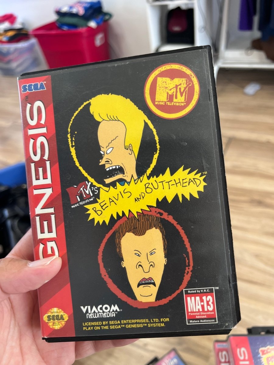 Sega Genesis Beavis & Butthead Video Game - Keep It Classic