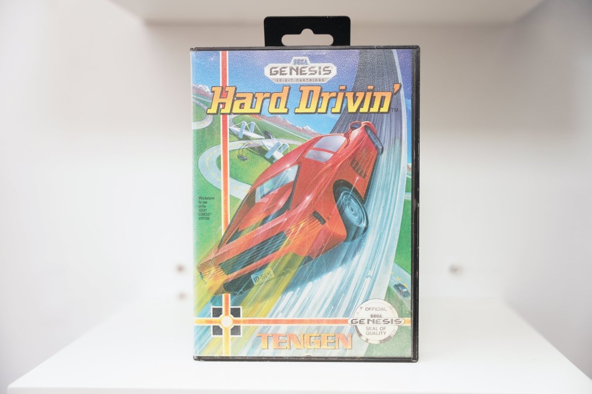 Sega Genesis Hard Drivin’ in Box - Keep It Classic