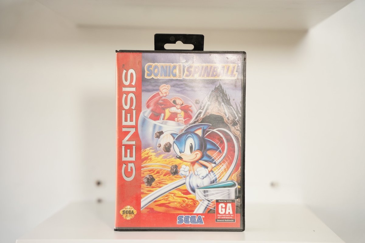 Sega Genesis Sonic the Hedgehog Spinball CIB - Keep It Classic