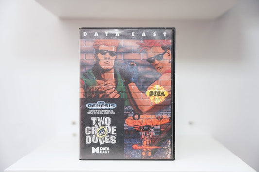 Sega Genesis Two Crude Dudes in Box - Keep It Classic