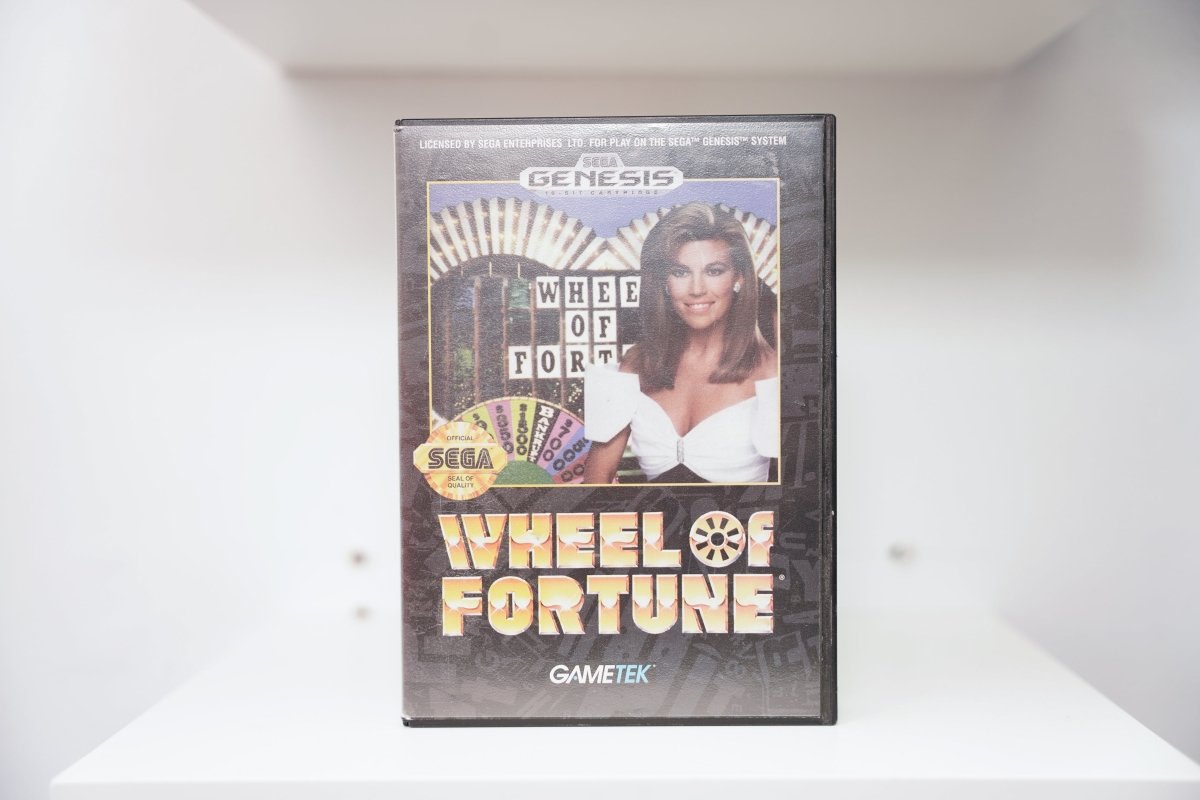 Sega Genesis Wheel of Fortune in Box - Keep It Classic