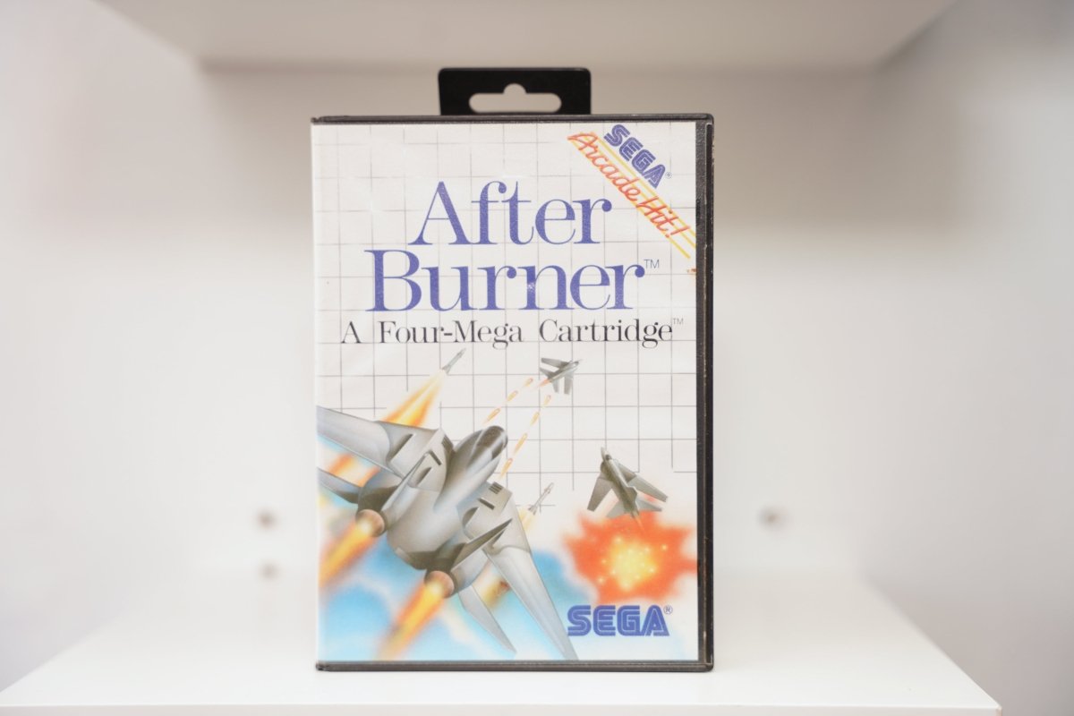 Sega Master System After Burner in Box - Keep It Classic