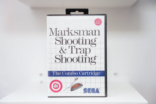 Sega Master System Marksman Shooting & Trap Shooting in Box - Keep It Classic