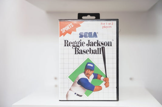 Sega Master System Reggie Jackson Baseball in Box - Keep It Classic